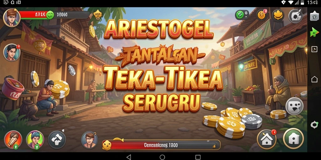 Gameplay Puzzle menantang dan penuh warna di ARIESTOGEL.
