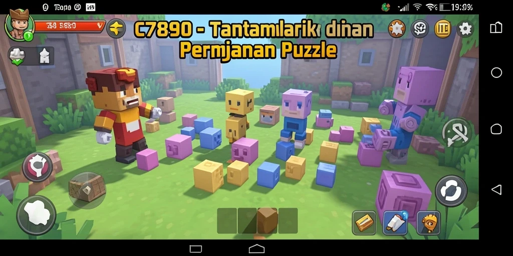 Tampilan gameplay C7890 yang menarik dan menantang.