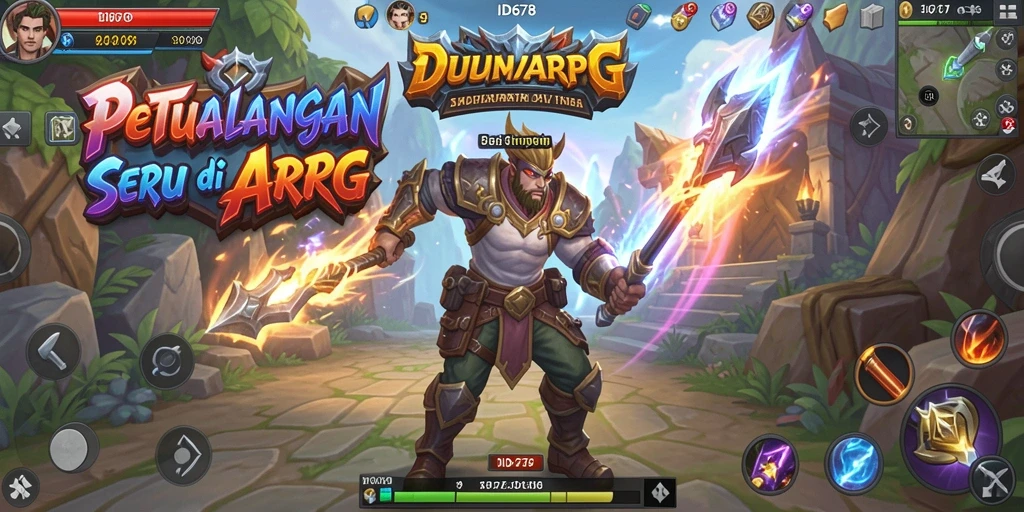 Screenshot gameplay menunjukkan aksi seru dalam ID678 yang penuh tantangan.
