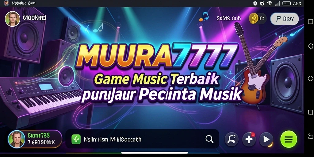 Tampilan gameplay seru dari MUARA777 dengan musik yang menggugah.