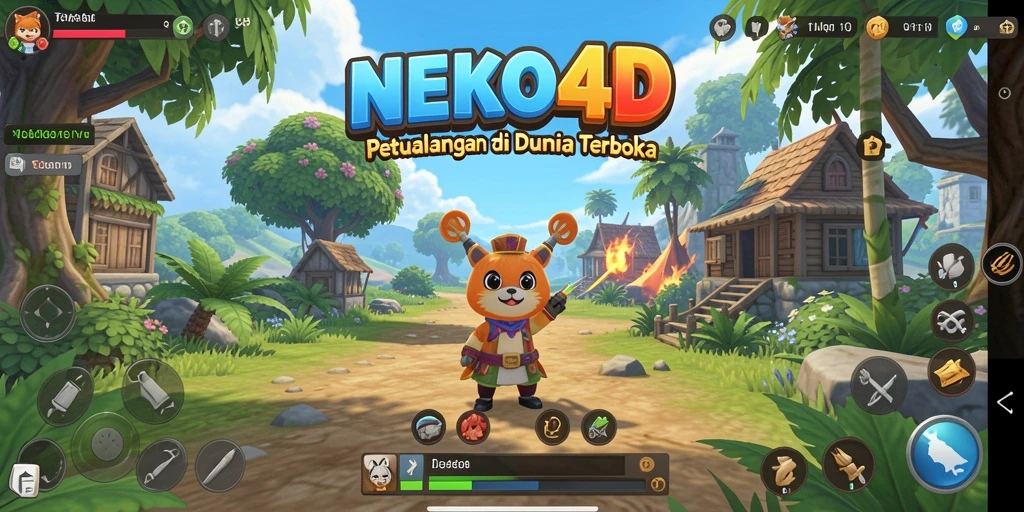 Gameplay Open World yang menakjubkan dalam NEKO4D, jelajahi dunia luas!