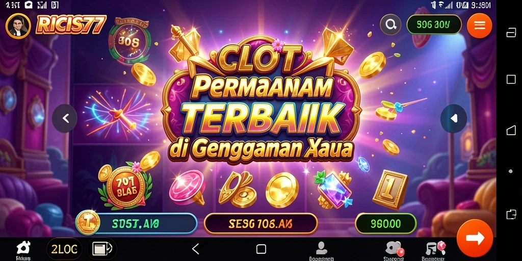 Tampilan gameplay RICIS77 yang menawan dan menyenangkan.