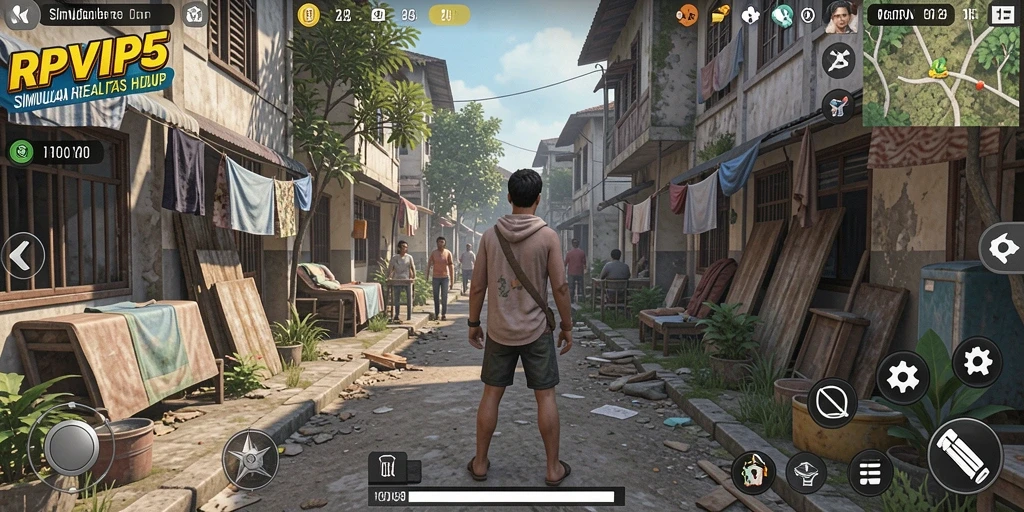 Tampilan gameplay RPVIP5 yang memukau dan realistis.