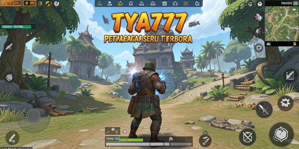 Gameplay TYA777 di dunia terbuka yang luas dan interaktif.