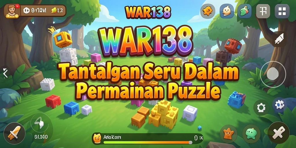 Tampilan gameplay Puzzle yang menarik dari WAR138.